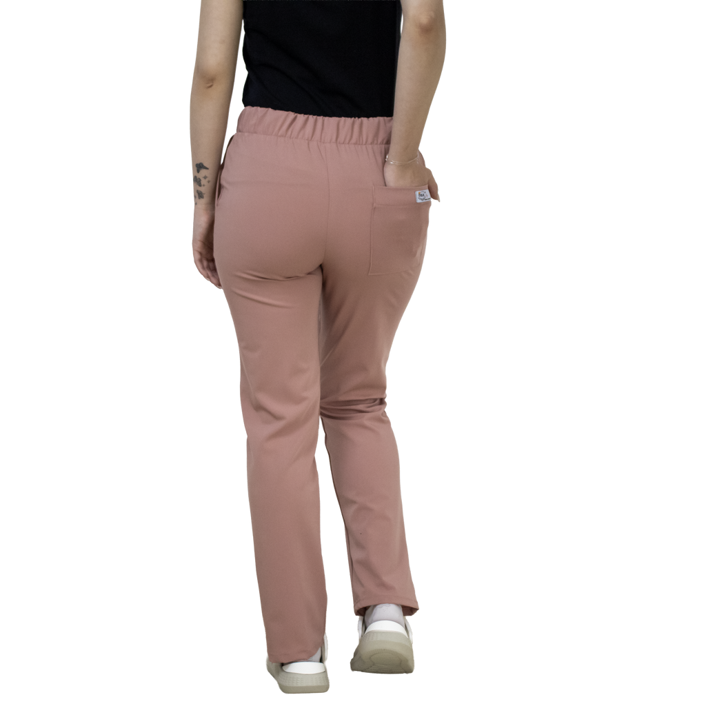 Pantaloni i-Platinum - Roz Pudra - DrWear