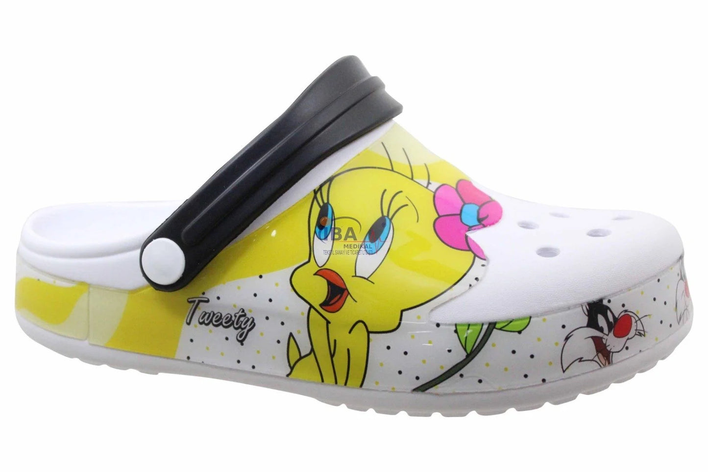 Papuci inchisi Crocs Tweety - DrWear